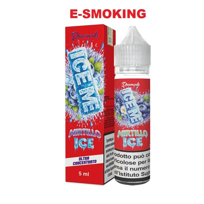Dreamods Ice Me MIRTILLO Aroma Shot 5ml (5 55) | Liquido Ghiacciato DREAMODS 1 - E-Smoking di Fiacco Marco 