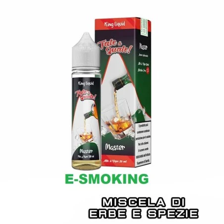 Tale & Quale MASTER King Liquid 20ml | Mix&Vape KING LIQUID 1 - E-Smoking di Fiacco Marco 