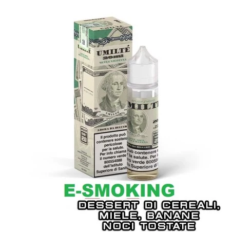 UMILTE Shot 20ml Il Santone ENJOYSVAPO Banana Cerali Miele Noci Tostate VAPORART 1 - E-Smoking di Fiacco Marco 