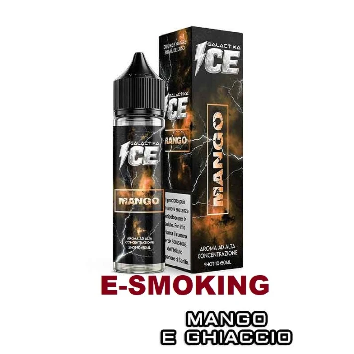 GALACTIKA Mango Ice Aroma Shot 10 ml in 60 ml - Mango e Ghiaccio