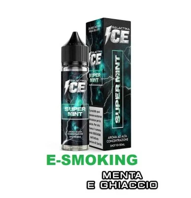 SUPER MINT ICE Aroma Shot 10ml in 60ml GALACTIKA ICE Menta Ghiaccio GALACTIKA 1 - E-Smoking di Fiacco Marco 