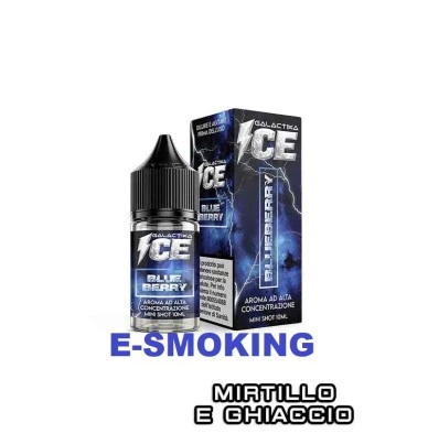 BLUEBERRY ICE Aroma Mini Shot 10 ml in 30 ml GALACTIKA ICE Mirtillo Ghiaccio GALACTIKA 1 - E-Smoking di Fiacco Marco 