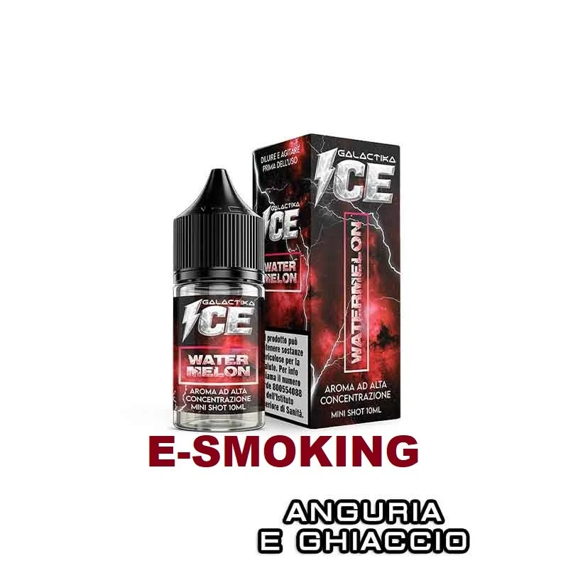 WATERMELON ICE Aroma Mini Shot 10 ml in 30 ml GALACTIKA ICE Anguria Ghiaccio GALACTIKA 1 - E-Smoking di Fiacco Marco 