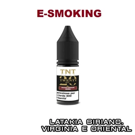 Twenty Mix BALKAN SOBRANIE Aroma Concentrato 10ml TNT Vape Tabacchi Orientali Latakia Cipriota Virginia TNT VAPE 1 - E-Smoking d