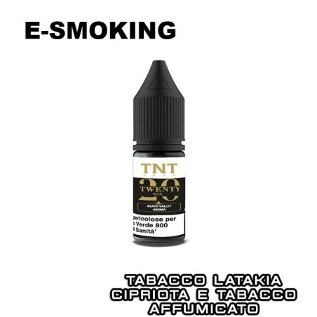 Twenty Mix DEATH VALLEY Aroma Concentrato 10ml TNT Vape Tabacco Latakia Cipriota San Andres TNT VAPE 1 - E-Smoking di Fiacco Mar