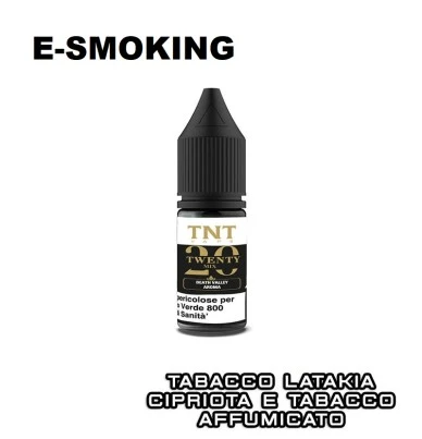 Twenty Mix DEATH VALLEY Aroma Concentrato 10ml TNT Vape Tabacco Latakia Cipriota San Andres TNT VAPE 1 - E-Smoking di Fiacco Mar
