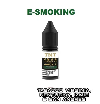 Twenty Mix ENGLISH NIGHT Aroma Concentrato 10ml TNT Vape Tabacchi San Andres Kentucky Virginia Izmir TNT VAPE 1 - E-Smoking di F