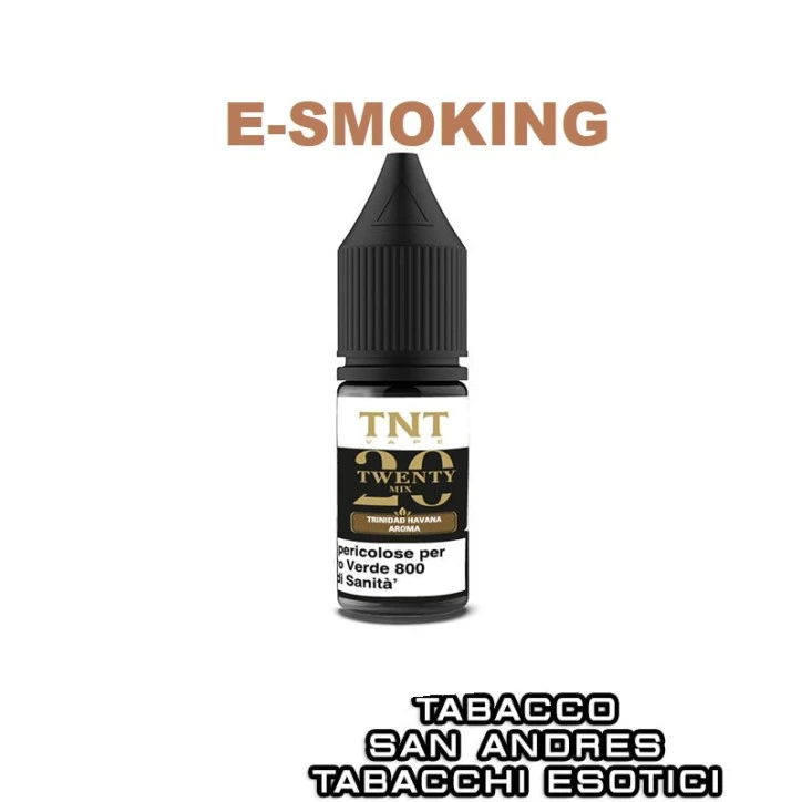 Twenty Mix TRINIDAD AVANA Aroma Concentrato 10ml TNT Vape Tabacco San Andres Tabacchi Esotici