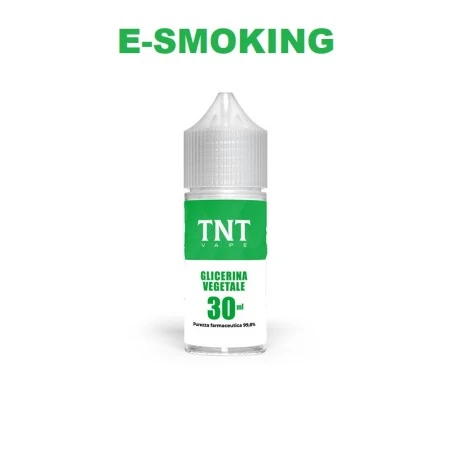 Glicerina Vegetale VG 30ml in Boccetta 30ml - TNT Vape