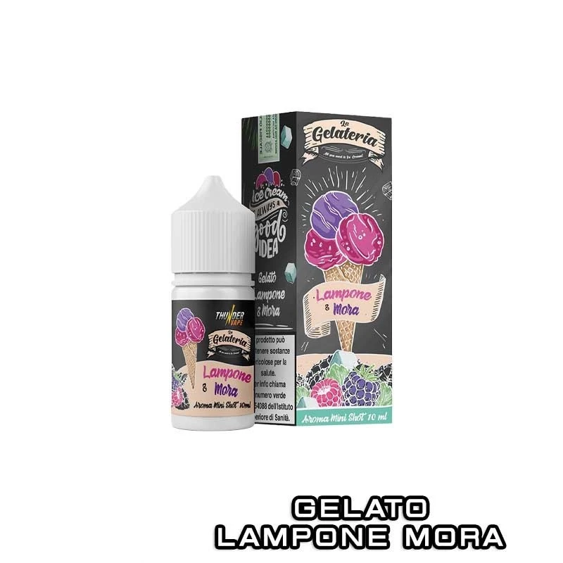 FRAGOLA E LIMONE Mini Shot 10 10 ml La Gelateria Thunder Vape Fragola Limone THUNDER VAPE 1 - E-Smoking di Fiacco Marco 