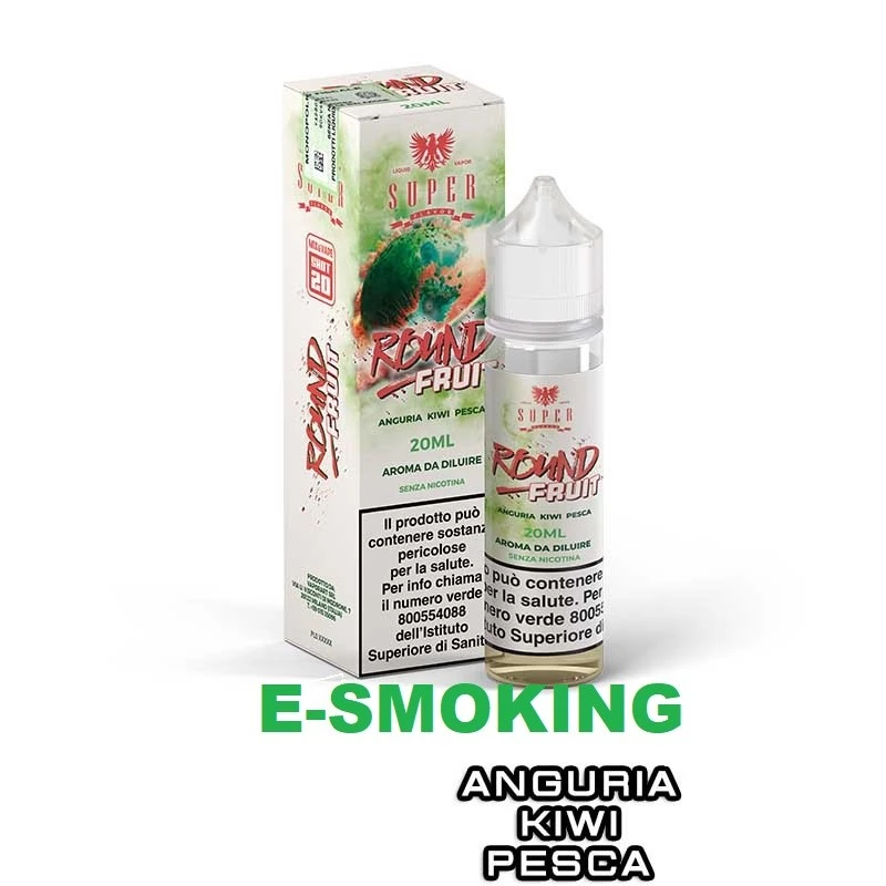 ROUND FRUIT D77 Shot 20ml Danielino77 SUPER FLAVOR Anguria Kiwi Pesca VAPORART 1 - E-Smoking di Fiacco Marco 