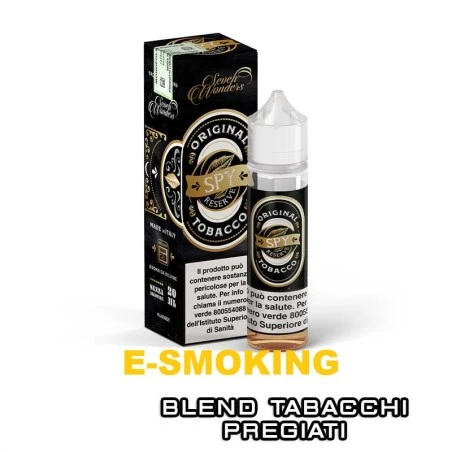 SPY RESERVE Shot 20ml SEVEN WONDERS Blend Tabacchi Pregiati SEVEN WONDERS 1 - E-Smoking di Fiacco Marco 