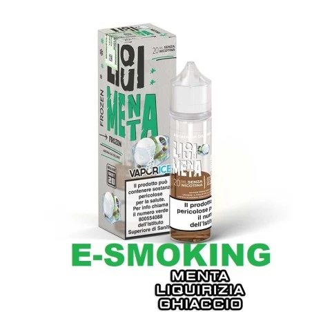 LIQUIMENTA VaporICE Shot 20ml VAPORART Menta Liquirizia Ice VAPORART 1 - E-Smoking di Fiacco Marco 