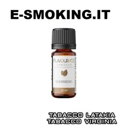 SOMBRERO Aroma Concentrato 10 ml Flavourage Tabacco Virginia Tabacco Latakia [product.brand] 1 - E-Smoking di Fiacco Marco 
