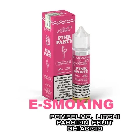 PINK PARTY Shot 20ml SEVEN WONDERS Pompelmo Litchi Frutto della Passione Ghiaccio SEVEN WONDERS 1 - E-Smoking di Fiacco Marco 