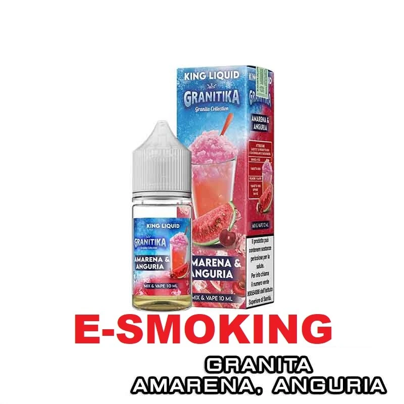 Granitika AMARENA ANGURIA Mix&Vape 10 10 ml KING LIQUID Granita Amarena Anguria Ice KING LIQUID 1 - E-Smoking di Fiacco Marco 