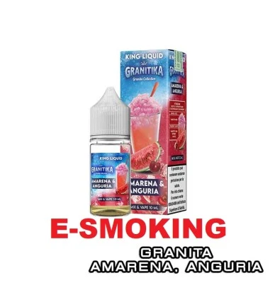 Granitika AMARENA ANGURIA Mix&Vape 10 10 ml KING LIQUID Granita Amarena Anguria Ice KING LIQUID 1 - E-Smoking di Fiacco Marco 