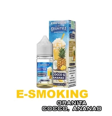 Granitika COCCO ANANAS Mix&Vape 10 10 ml KING LIQUID Granita Ananas Cocco Ice KING LIQUID 1 - E-Smoking di Fiacco Marco 