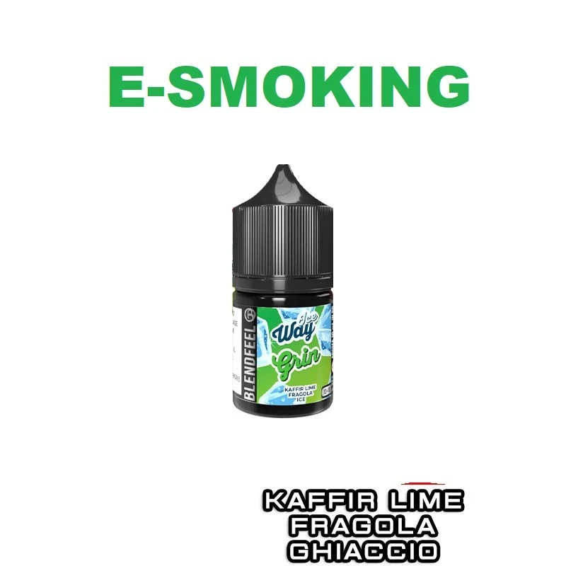 GRIN Ice Way Mini Shot 10 10 ml BLENDFEEL Kaffir Lime Fragola Ghiaccio BLENDFEEL 1 - E-Smoking di Fiacco Marco 