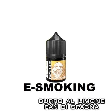 LEMON BUTTER Take A Break Mini Shot 10 10 ml BLENDFEEL Pan Di Spagna Limone Burro BLENDFEEL 1 - E-Smoking di Fiacco Marco 