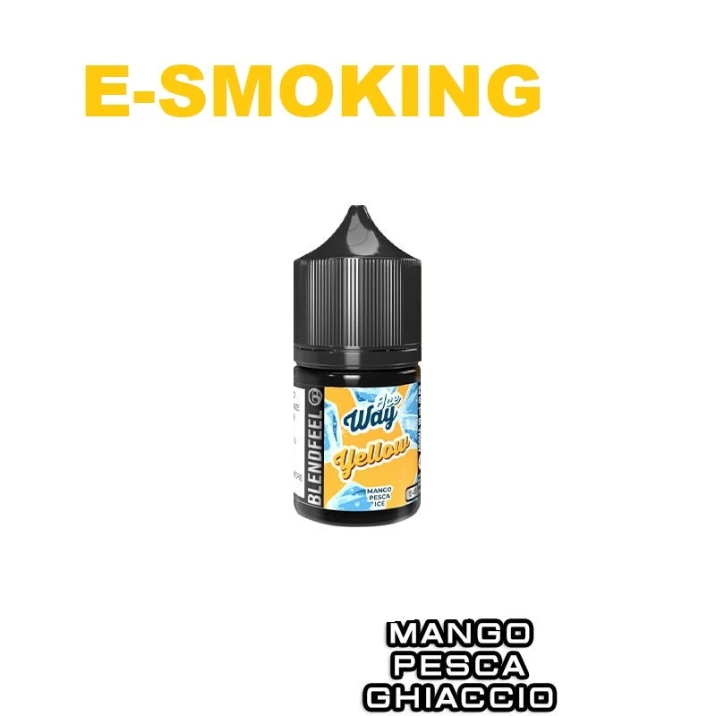YELLOW Ice Way Mini Shot 10 10 ml BLENDFEEL Mango Pesca Ghiaccio BLENDFEEL 1 - E-Smoking di Fiacco Marco 