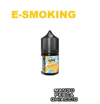 YELLOW Ice Way Mini Shot 10 10 ml BLENDFEEL Mango Pesca Ghiaccio BLENDFEEL 1 - E-Smoking di Fiacco Marco 