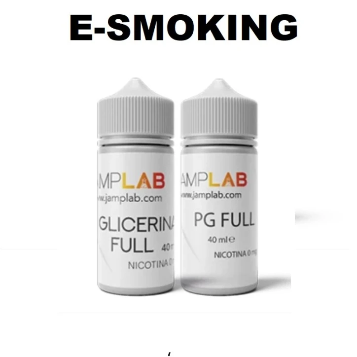 JANLAB Kit Base Scomposta 50/50 80 ml VG/PG - Base Neutra per Sigaretta Elettronica