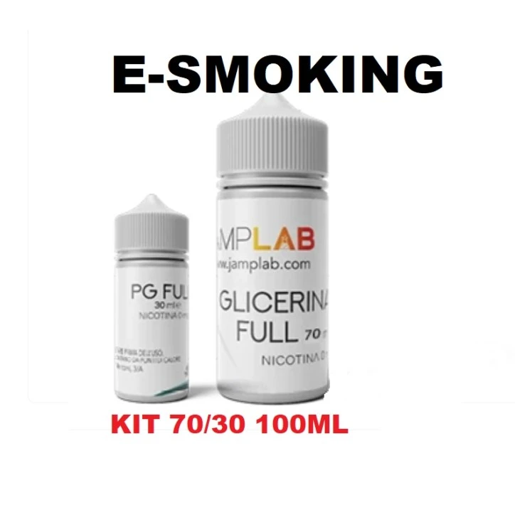 JANLAB Kit Base Scomposta 70/30 100 ml VG/PG - Base Neutra per Sigaretta Elettronica