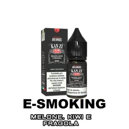 KANZI No.48 Aroma 10 ml Dreamods Melone Fragola Kiwi DREAMODS 1 - E-Smoking di Fiacco Marco 