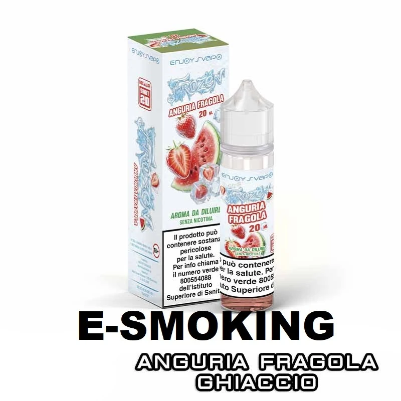 Frozen Anguria Fragola Ghiaccio Shot 20ml EnjoySvapo VAPORART 1 - E-Smoking di Fiacco Marco 