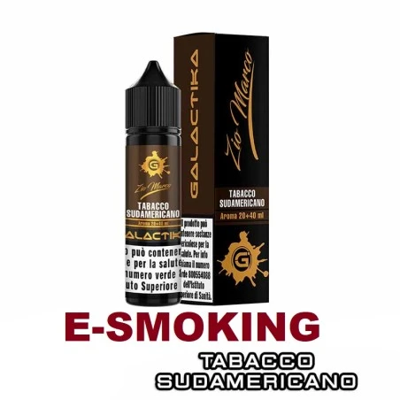Galactika Zio Marco Aroma Shot 20ml – Tabacco Sudamericano GALACTIKA 1 - E-Smoking di Fiacco Marco 