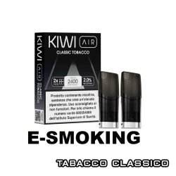 CLASSIC TOBACCO Pod Precaricate KIWI AIR 2 Pezzi Tabacco Classico Kiwi Vapor 1 - E-Smoking di Fiacco Marco 