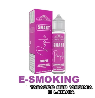 Smart Organic PURPLE Aroma 20 in 60 ml La Tabaccheria Tabacco Latakia Mix di Tabacchi Tabacco Red Virginia LA TABACCHERIA 1 - E-