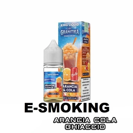 Granitika ARANCIA E COLA Mix&Vape 20 ml KING LIQUID Granita Arancia Cola Ice KING LIQUID 1 - E-Smoking di Fiacco Marco 