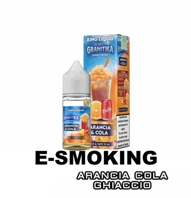 Granitika ARANCIA E COLA Mix&Vape 20 ml KING LIQUID Granita Arancia Cola Ice KING LIQUID 1 - E-Smoking di Fiacco Marco 