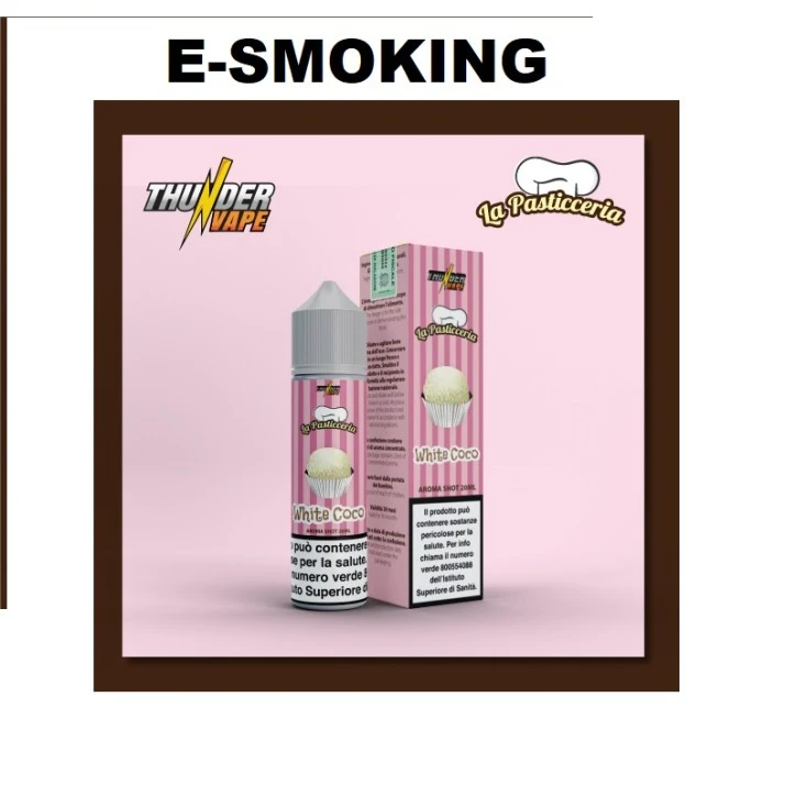 WHITE COCO La Pasticceria – Aroma Shot 20ml | Thunder Vape