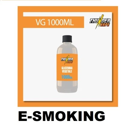 Glicerina Vegetale 1 Litro Thunder Vape – VG