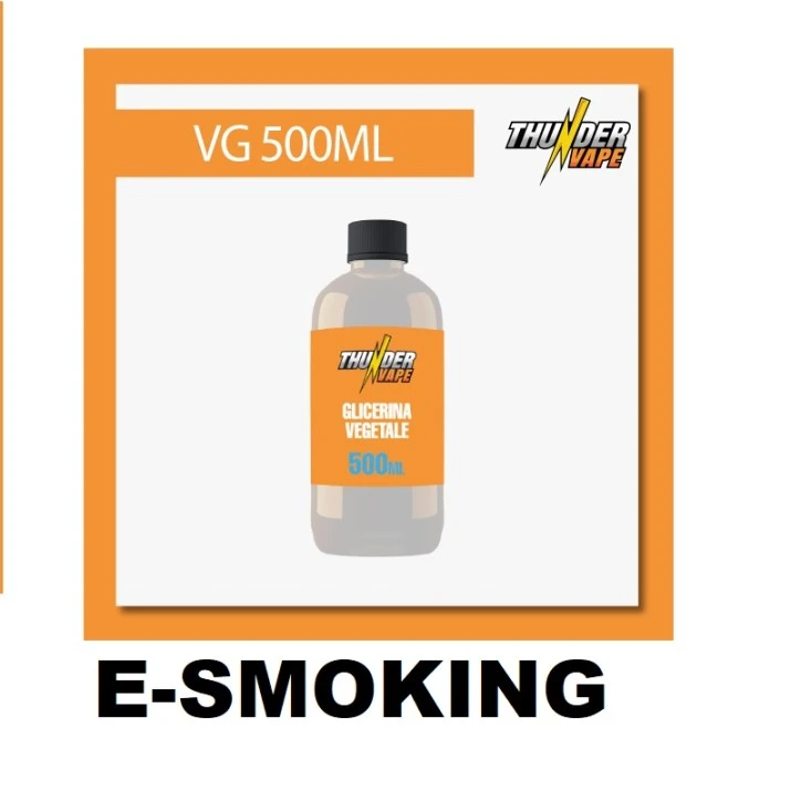 Glicerina Vegetale 500ML Thunder Vape – VG