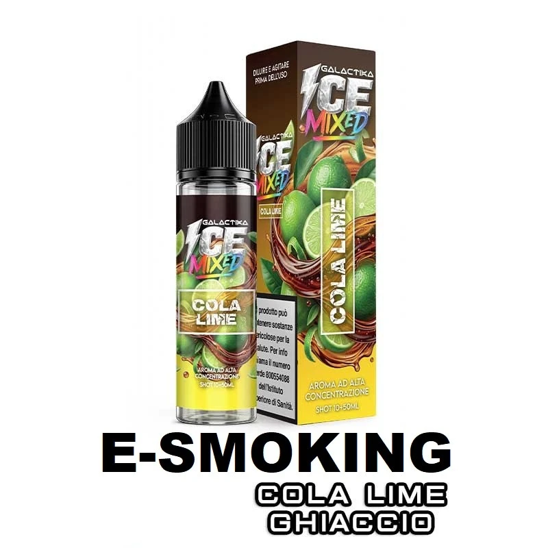 COLA LIME – Aroma Shot 10ml in 60ml | Galactika Ice Mixed GALACTIKA 1 - E-Smoking di Fiacco Marco 