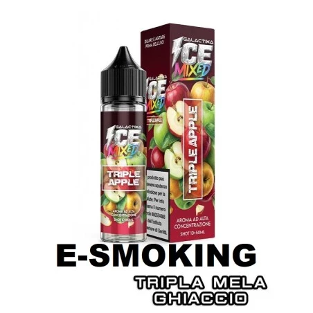 TRIPLE APPLE – Aroma Shot 10ml in 60ml | Galactika Ice Mixed GALACTIKA 1 - E-Smoking di Fiacco Marco 