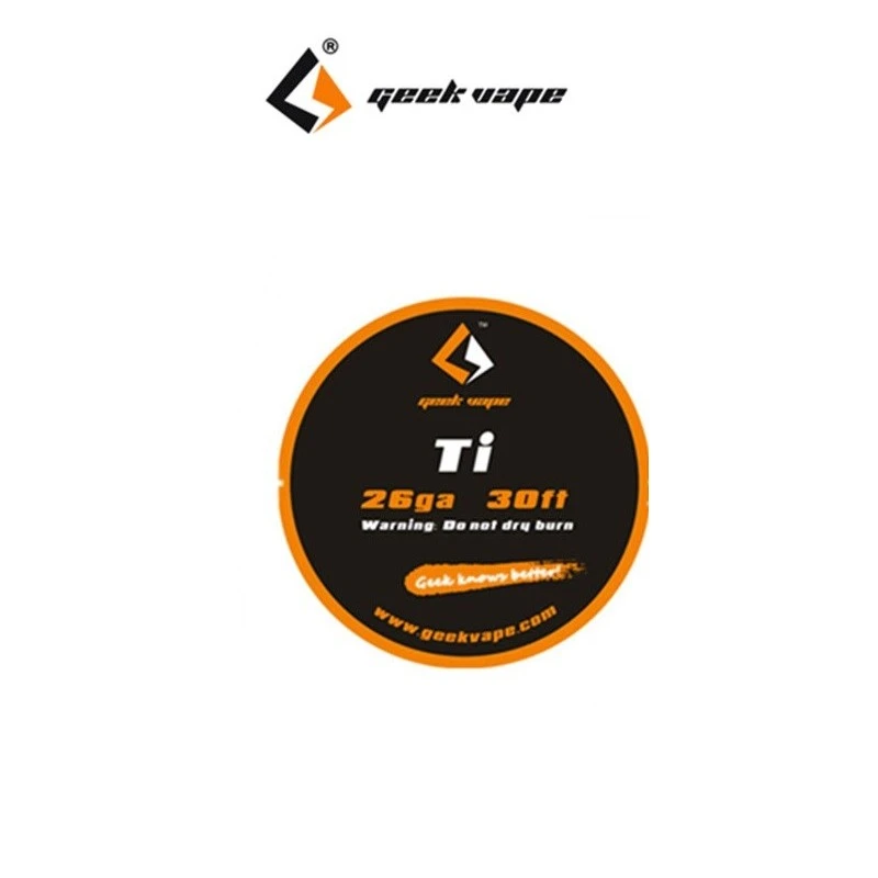 Titanium Wire 26 Ga–Geekvape GEEKVAPE 1 - E-Smoking di Fiacco Marco 