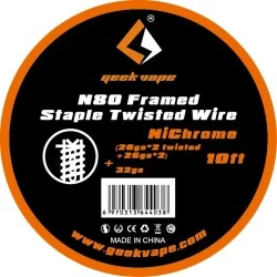 GEEKVAPE N80 FRAMED SAPLE TWISTED WIRE 10FT GEEKVAPE 1 - E-Smoking di Fiacco Marco 