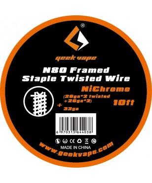 Geekvape N80 Framed Staple Twisted Wire
