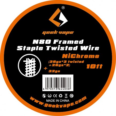 Geekvape N80 Framed Staple Twisted Wire
