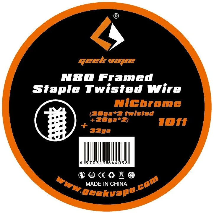 Geekvape N80 Framed Staple Twisted Wire