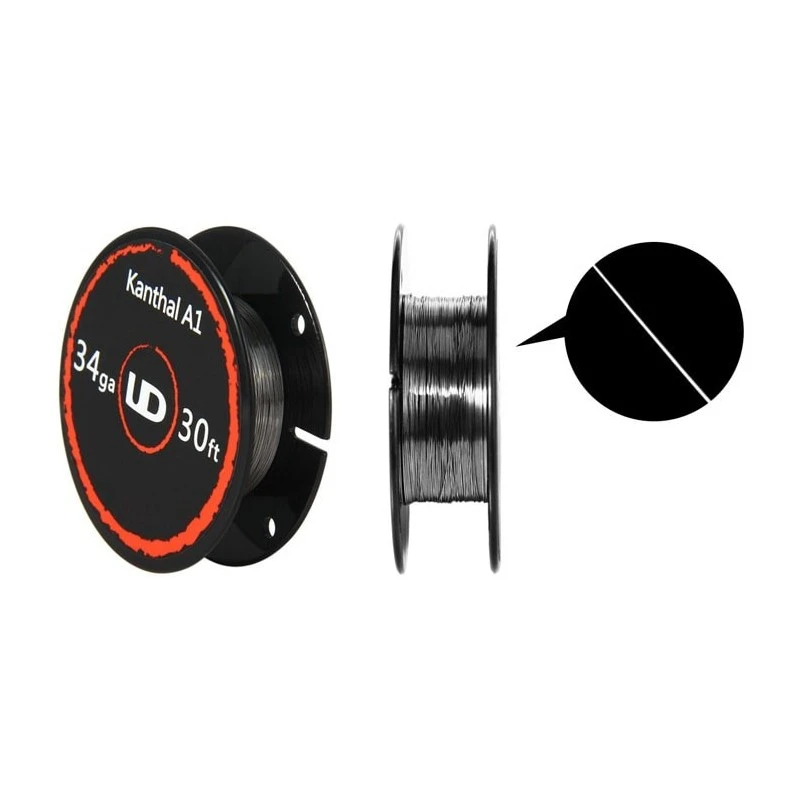 Resistenza Ud Kanthal A1 28Gax3 15Ft UD Youde 1 - E-Smoking di Fiacco Marco 
