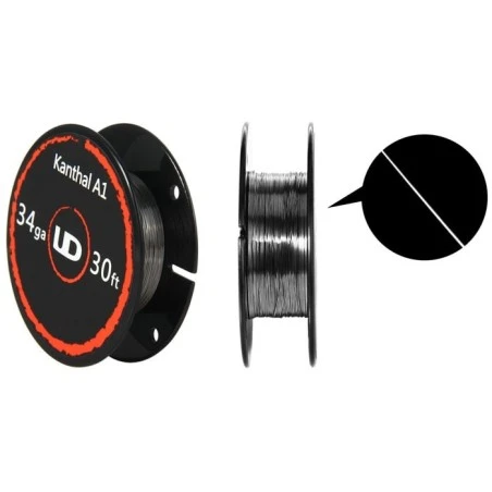 YOUDE KANTHAL A1 34GA 30FT UD Youde 1 - E-Smoking di Fiacco Marco 
