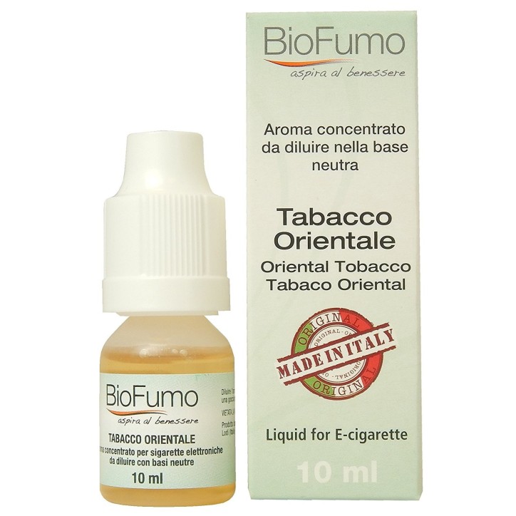 Aroma Tabacco Orientale Biofumo 10ml
