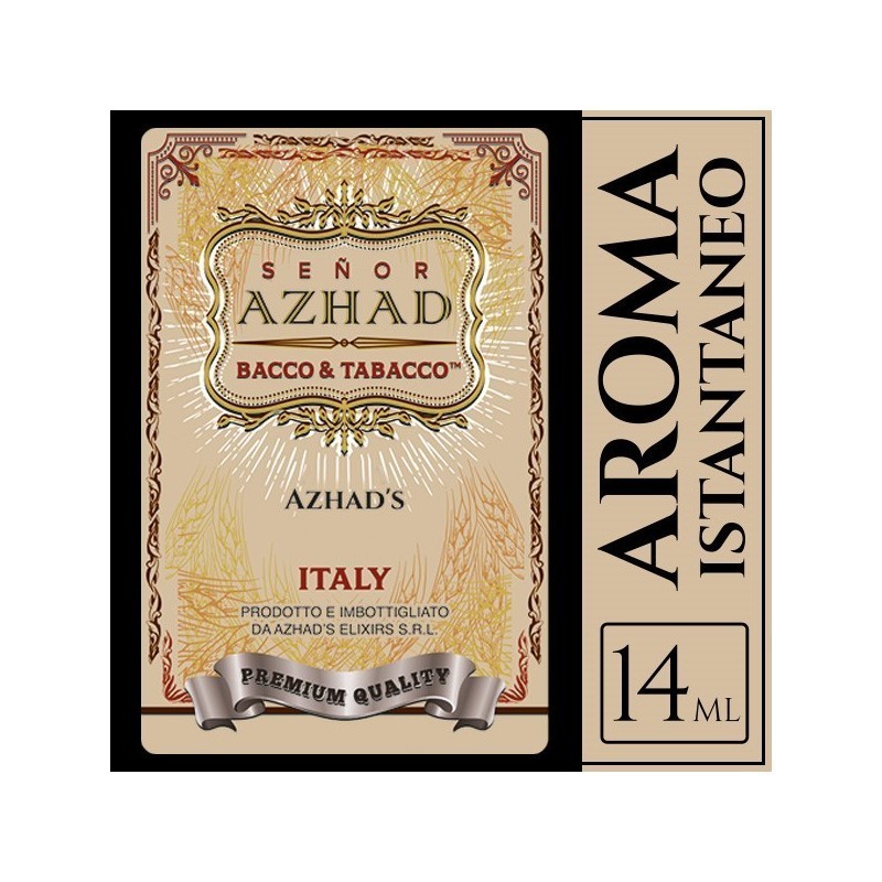 Aroma Bacco E Tabacco Senor Azhad's Istantaneo 14 ml