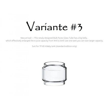 Vetro DI Ricambio Tfv8 X-Baby 6ml Smok Bulb SMOK 1 - E-Smoking di Fiacco Marco 
